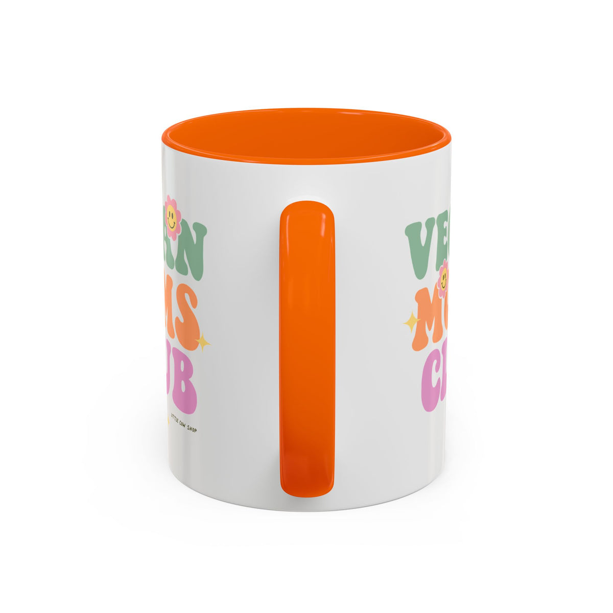 Vegan Moms Club Accent Mug | 11oz