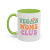 Vegan Moms Club Accent Mug | 11oz