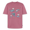 The Effects of Fishing Nets Organic Tee NEW - mauve