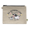 All Mothers Love Their Babies Hemp Pouch - natural