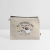 All Mothers Love Their Babies Hemp Pouch - natural