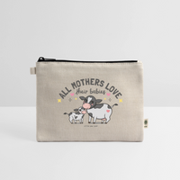 All Mothers Love Their Babies Hemp Pouch - natural