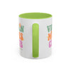 Vegan Moms Club Accent Mug | 11oz