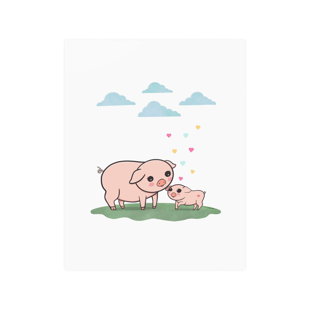 Mother Pig - 11x14 Nursery Print