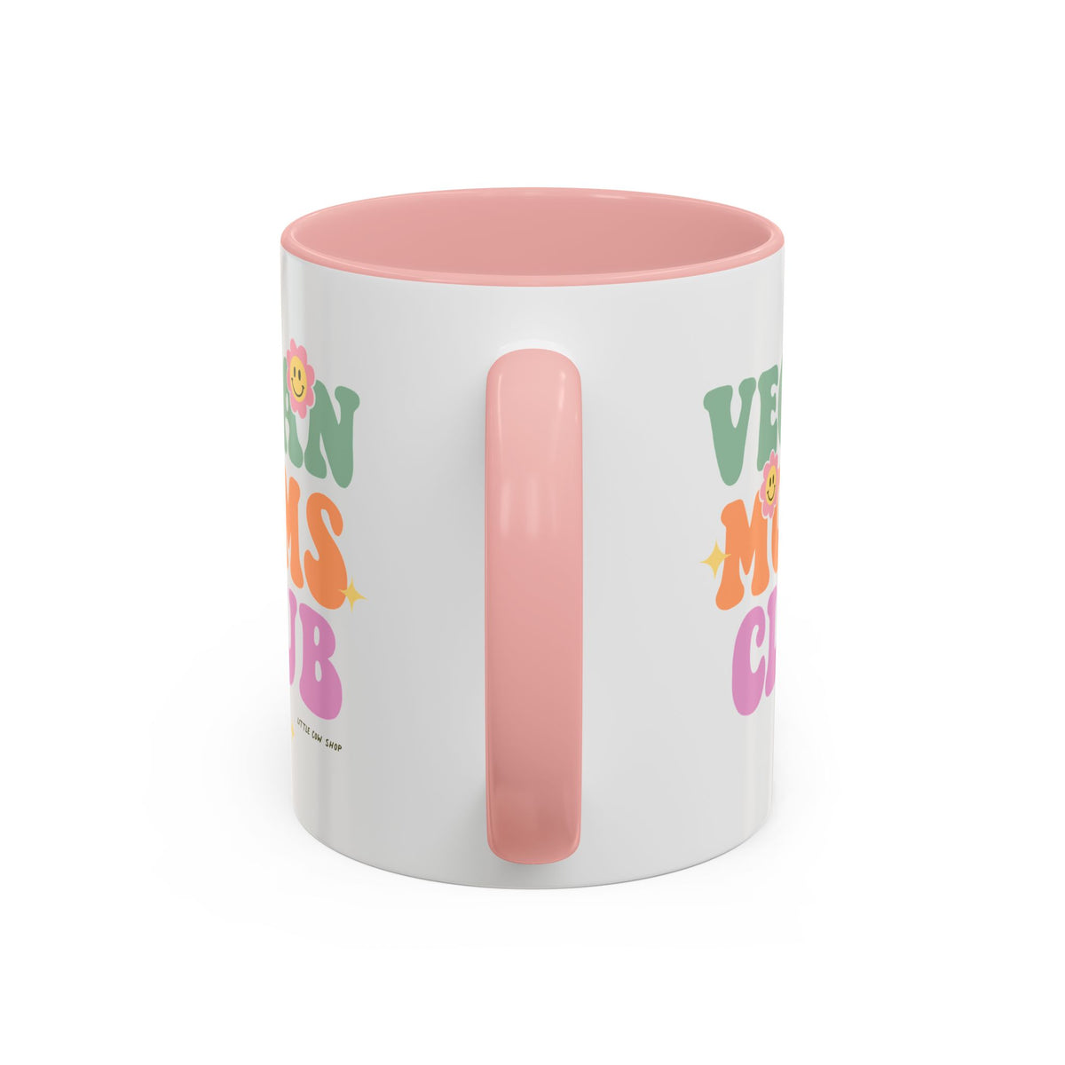 Vegan Moms Club Accent Mug | 11oz