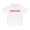 Vegan Mama T-Shirt | Pink Retro Strawberry Vegan Mom Tee