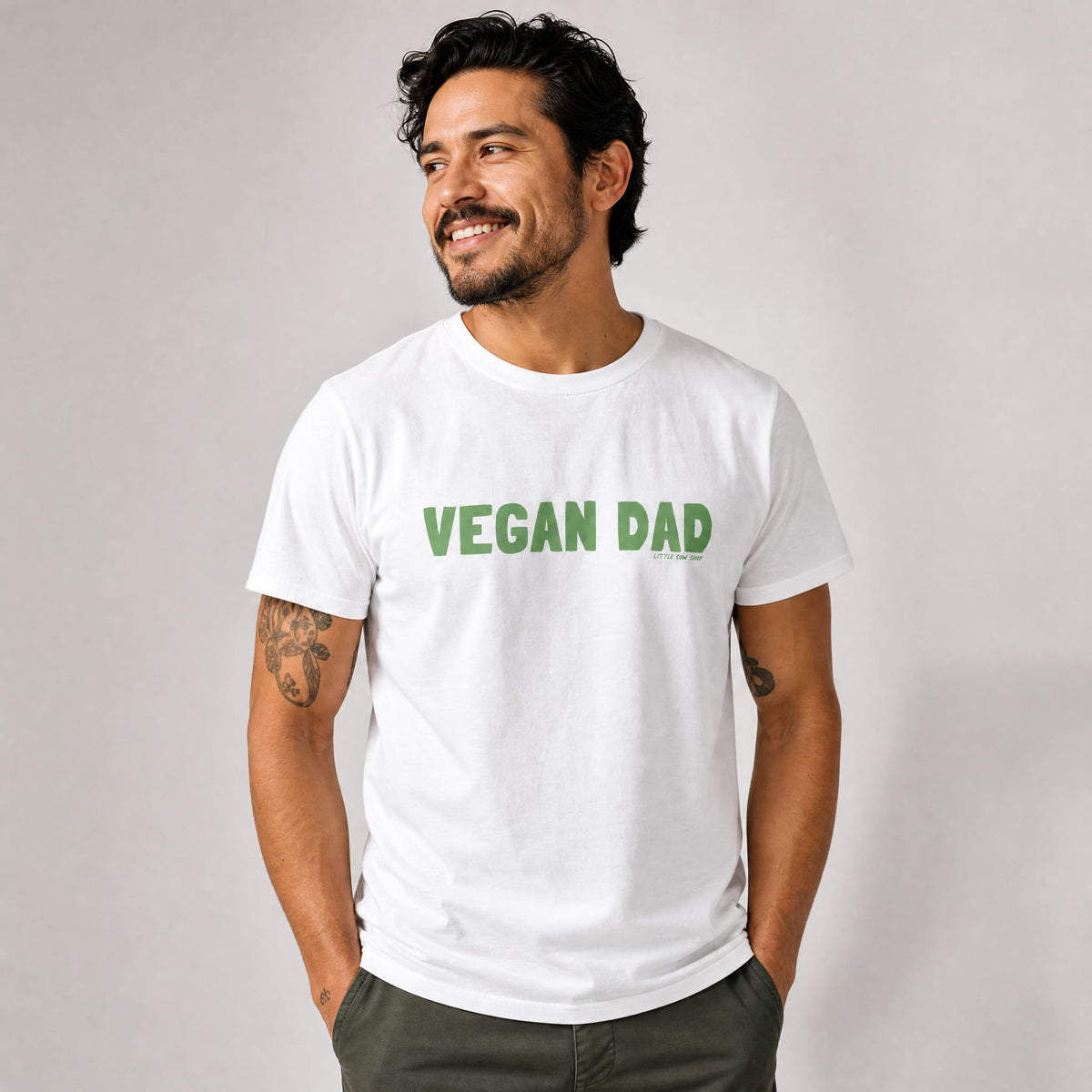 The "Vegan Dad" Signature Organic Tee