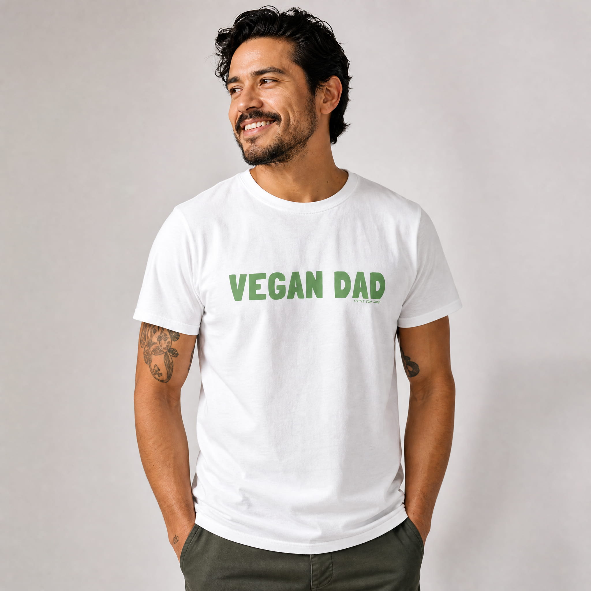 The "Vegan Dad" Signature Organic Tee