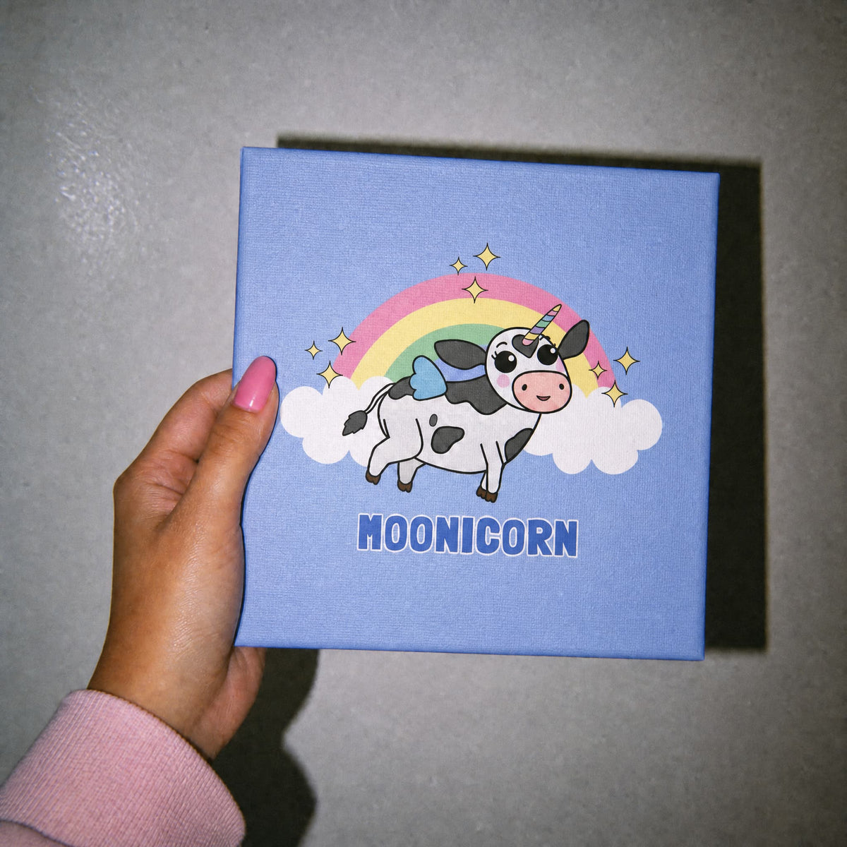 Moonicorn Canvas Print