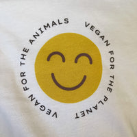 Vegan For The Animals & The Planet Kid's Tee