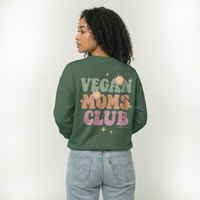 The "Vegan Moms Club" Retro Crewneck