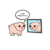 I am Beautiful - Peggy Kiss-Cut Stickers - Little Cow Shop