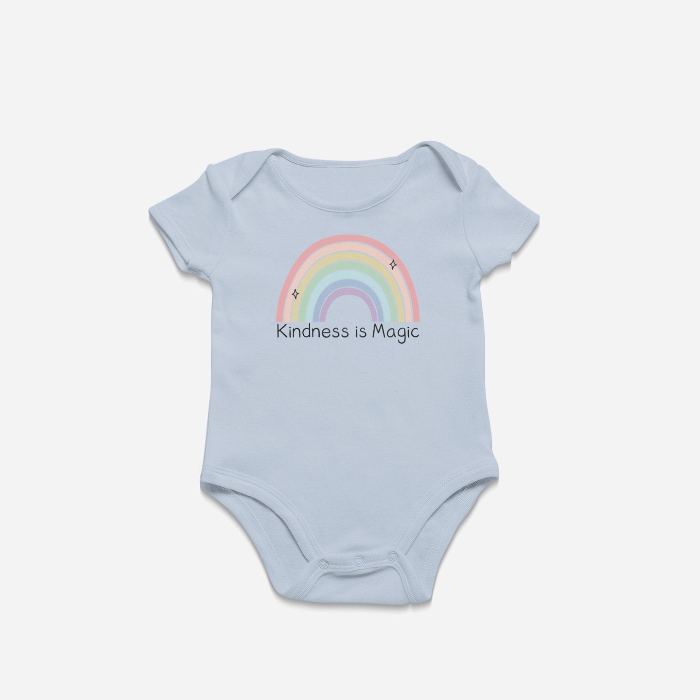 Kindness is Magic - Organic Short Sleeve Baby Bodysuit - Little Cow Shop