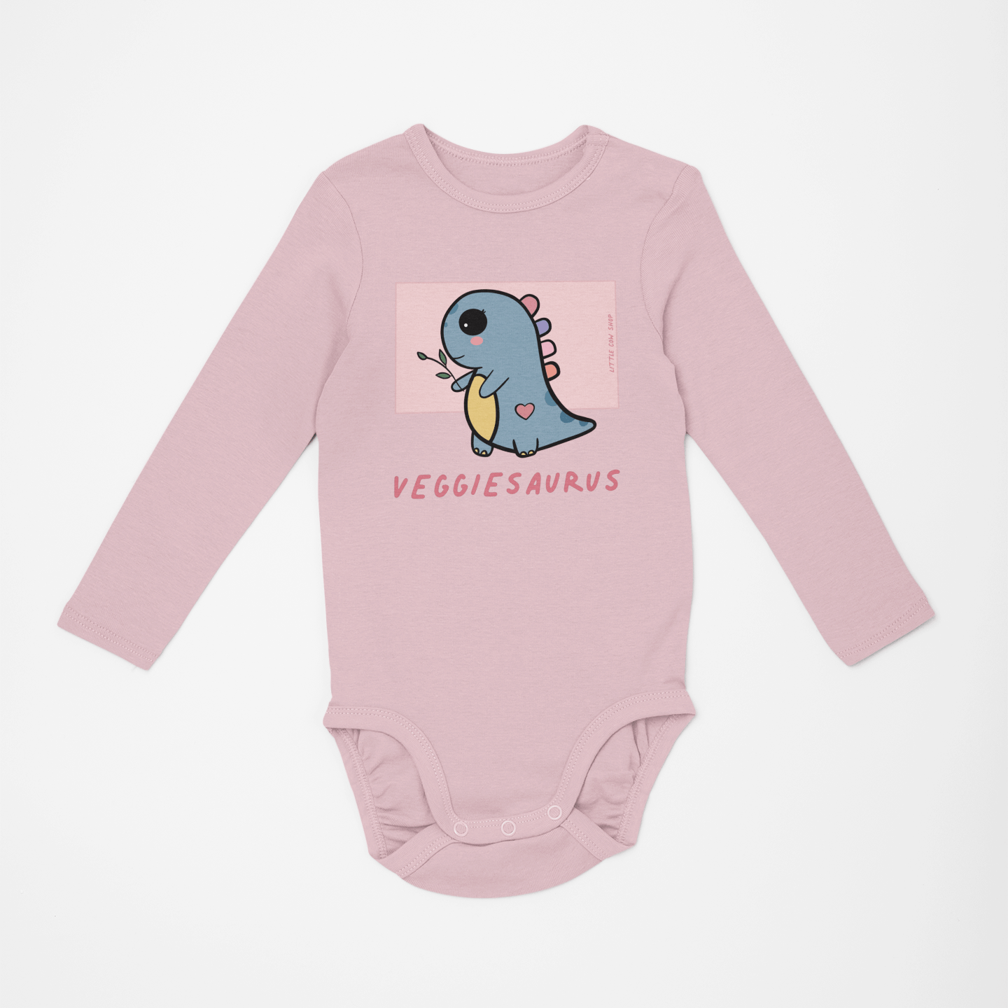 Veggiesaurus Long Sleeve Onesie