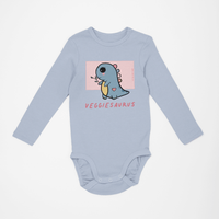 Veggiesaurus Long Sleeve Onesie