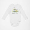 Mother Hen - Organic Long Sleeve Baby Bodysuit - Little Cow Shop