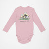 Mother's Love - Organic Long Sleeve Baby Bodysuit - Little Cow Shop